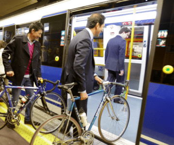 Intermodalidad ciclista en Madrid