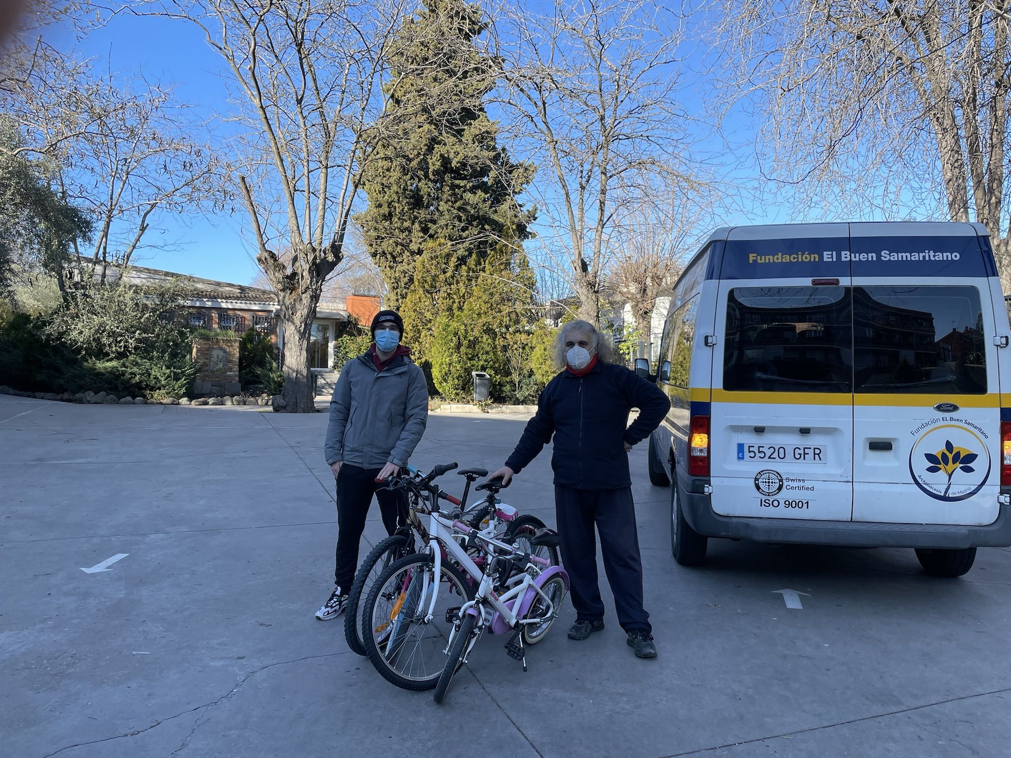 En Rebicicla comenzamos el año con una donación en lote de bicicletas
