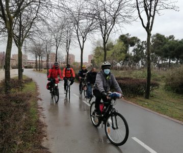 Primera ruta del grupo ciclista Rebicicla