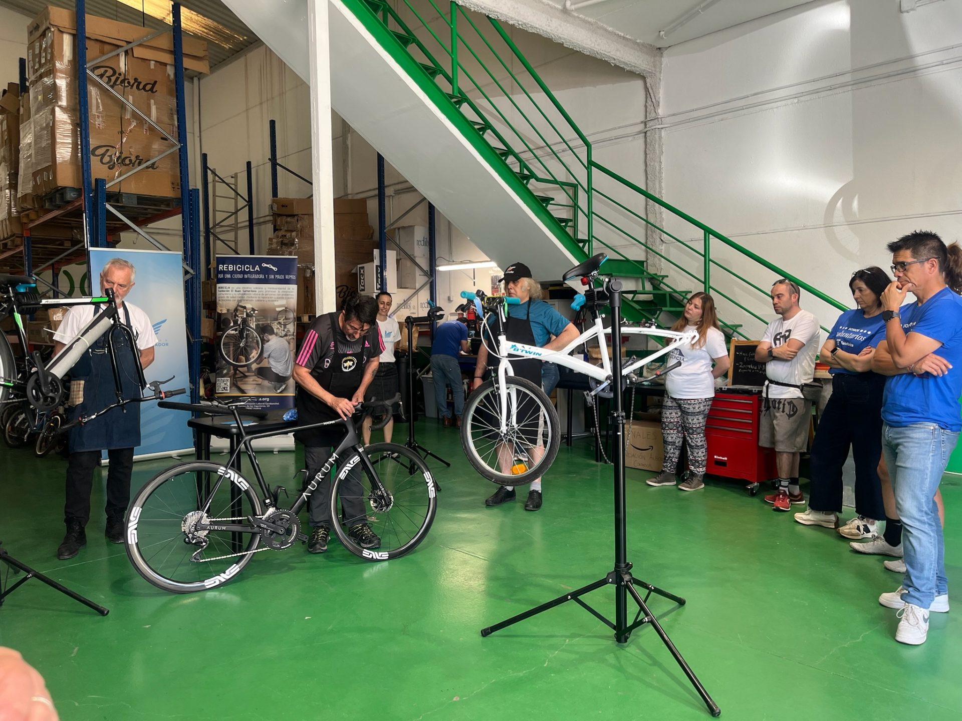 El proyecto Rebicicla y Fundación Alberto Contador refuerzan su cooperación para 2026