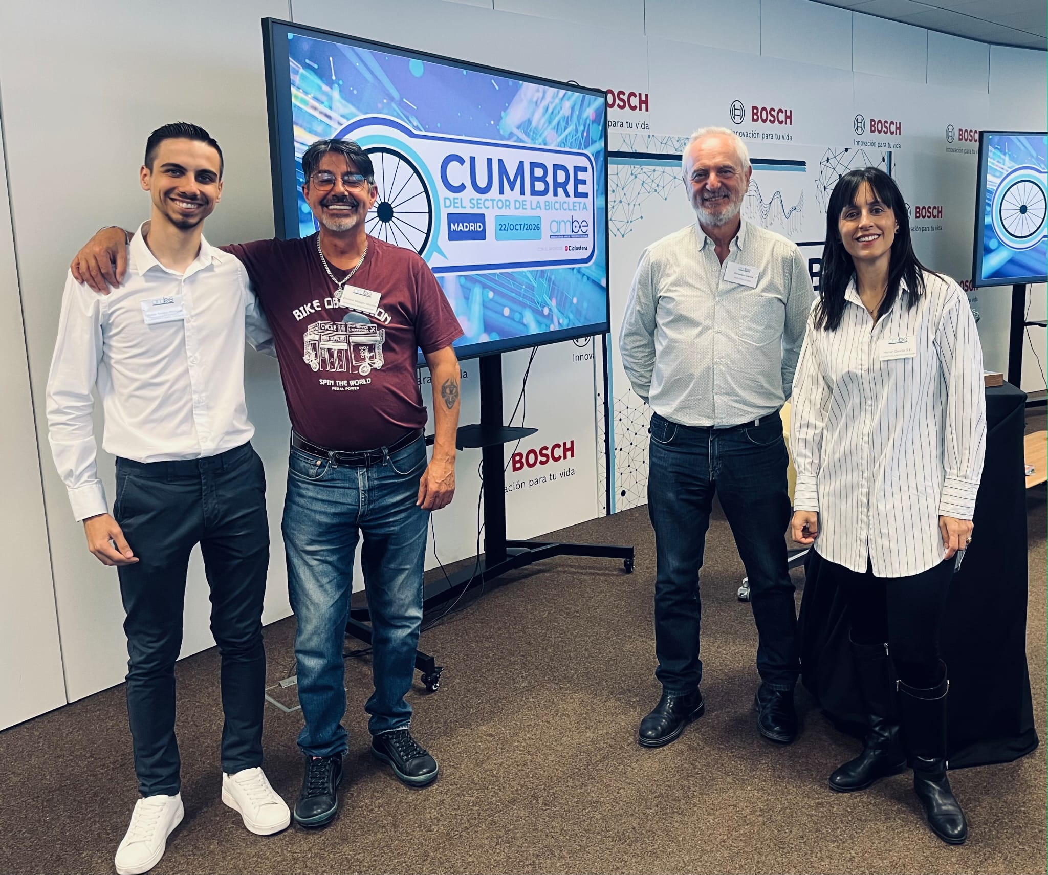 Rebicicla, en la I Cumbre del Sector de la Bicicleta de AMBE